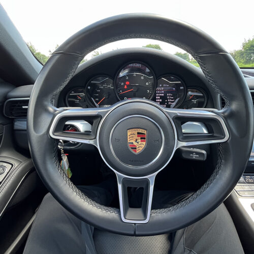 ハンドル、メーターパネル