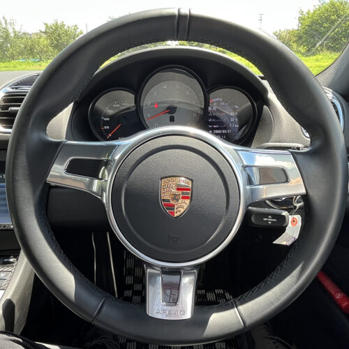 ハンドル、メーターパネル